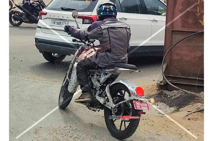 Royal Enfield Flying Flea C6 electric motorcycle spotted testing